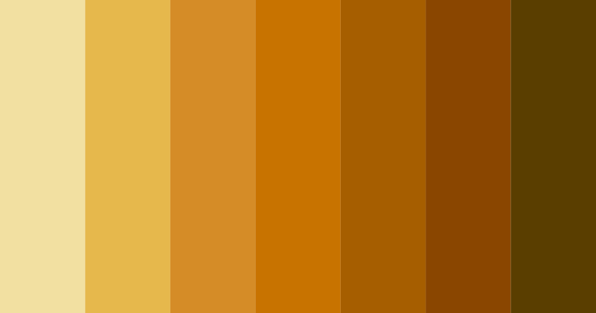 Download golden sunset color palette PNG image (landscape)