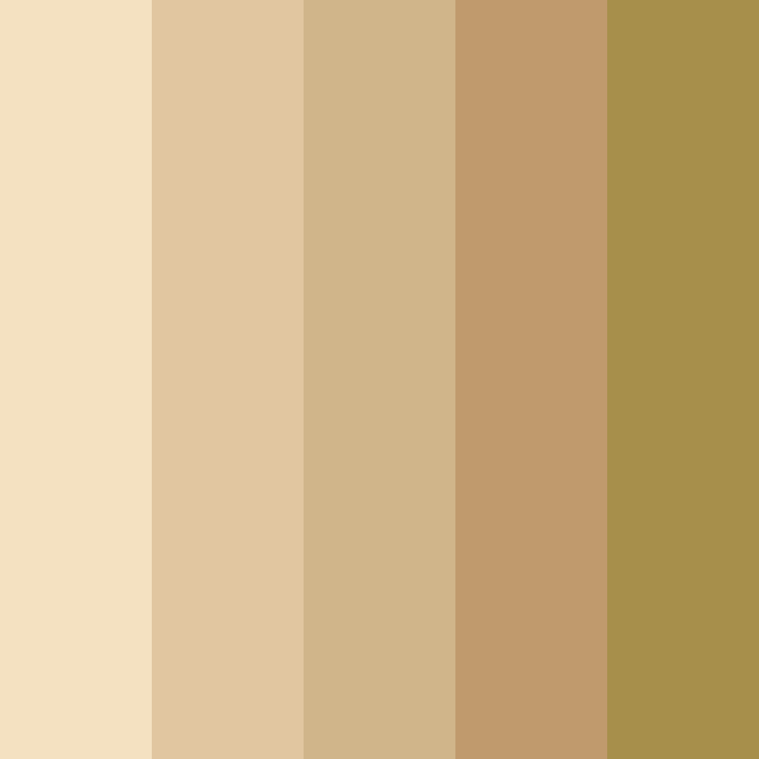 Download ecru elegance color palette PNG image (square)