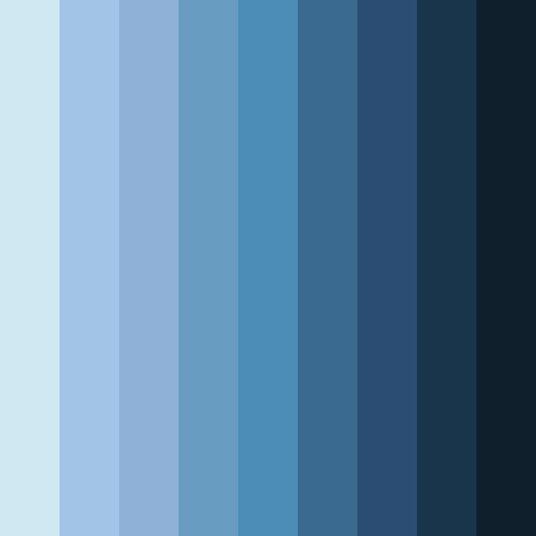 Download blue droid color palette PNG image (square)