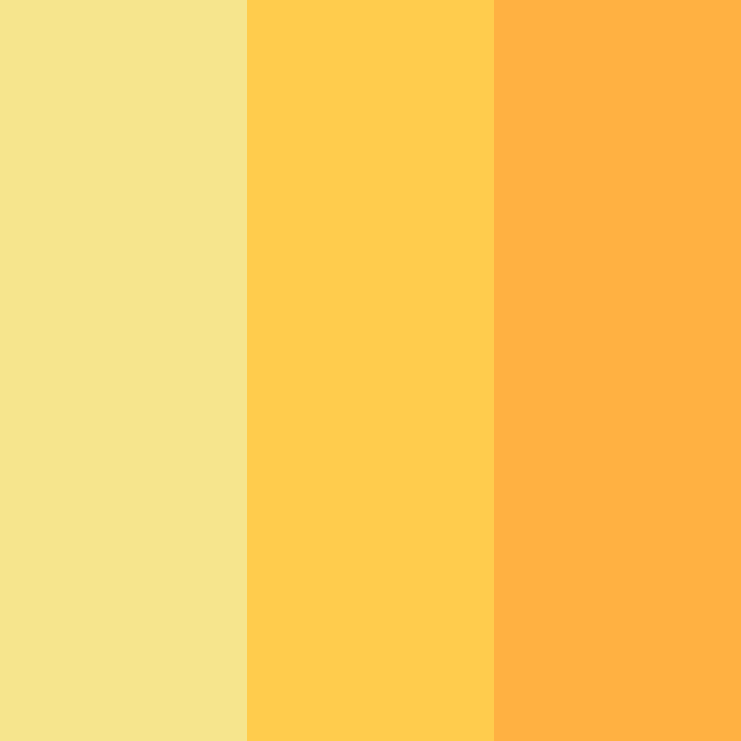 Download sunny citrus breeze color palette PNG image (square)