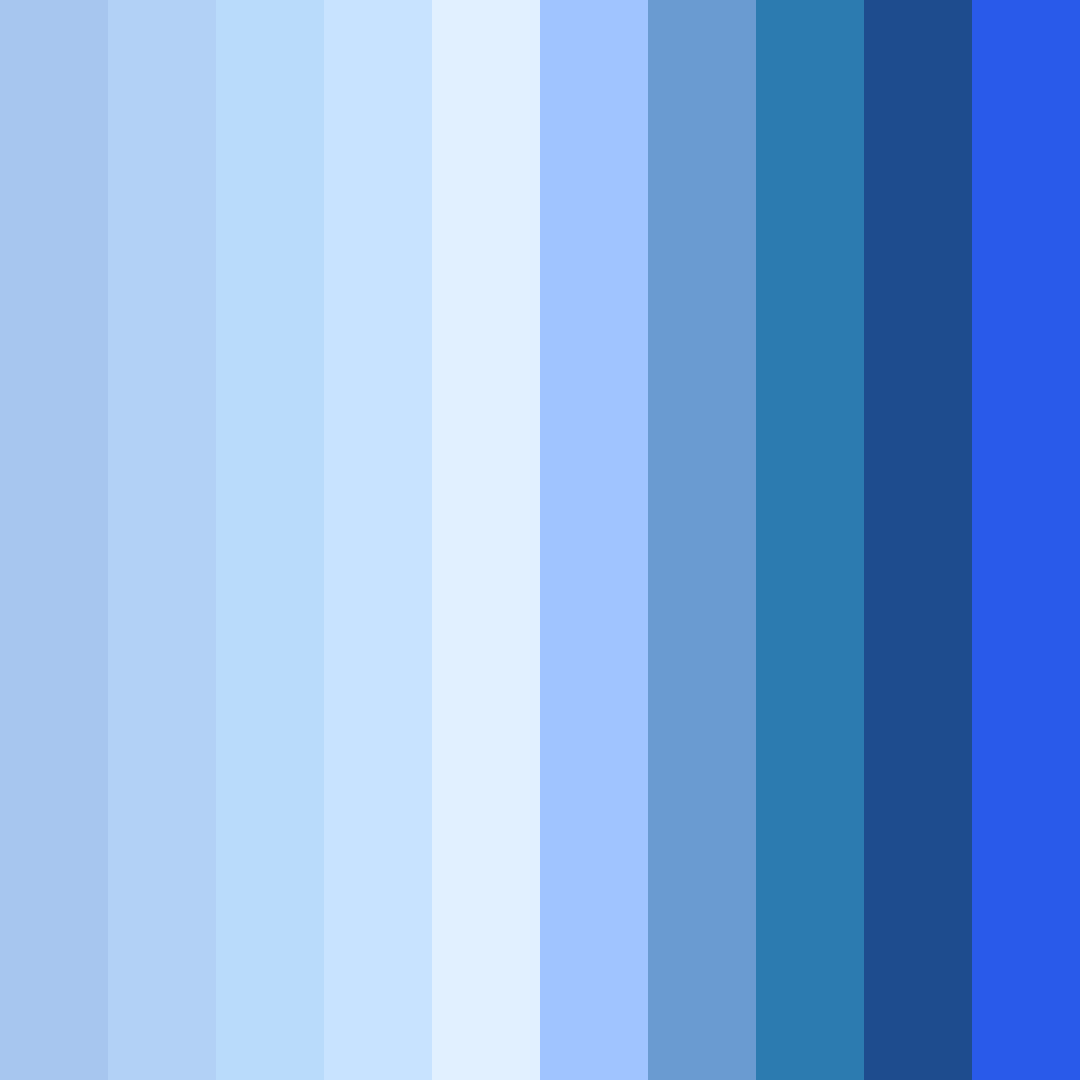 Download azure dreamscape color palette PNG image (square)