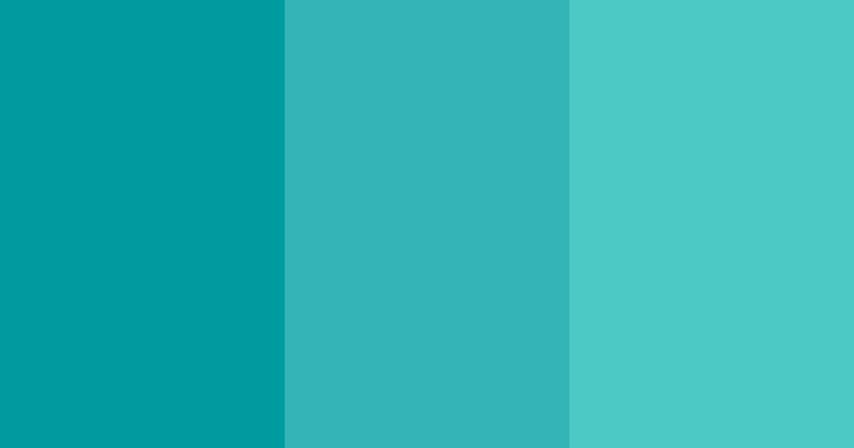 Download teal ocean color palette PNG image (landscape)