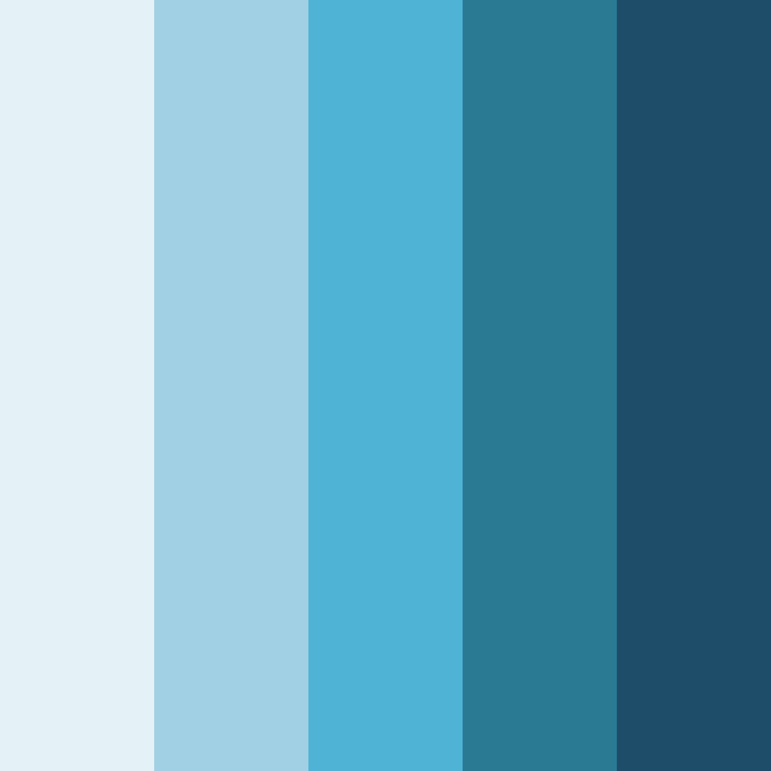 Download railway tranquility color palette PNG image (square)