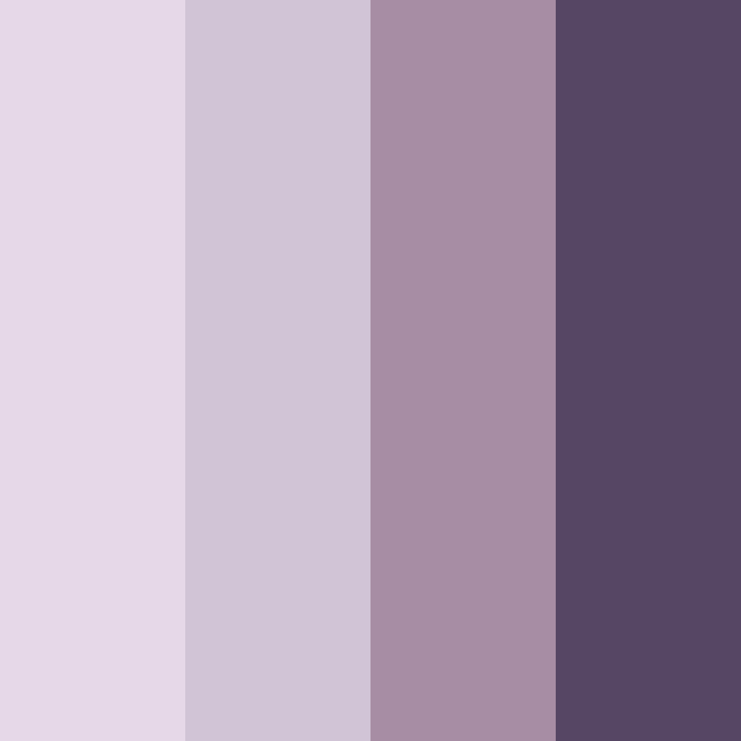 Download purple elegance color palette PNG image (square)