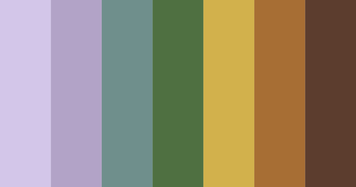 Download eggplant forest color palette PNG image (landscape)