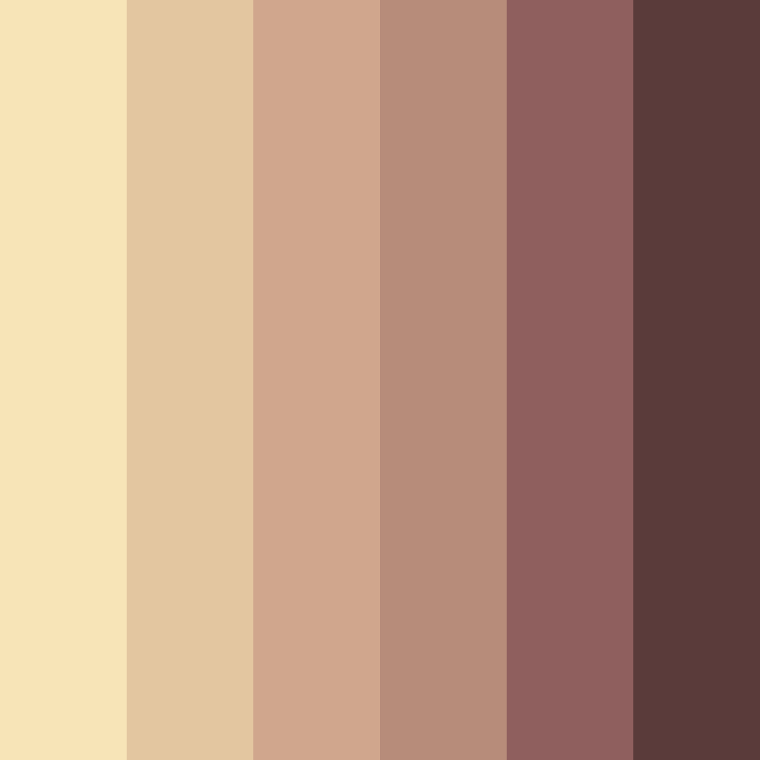 Download vintage elegance color palette PNG image (square)