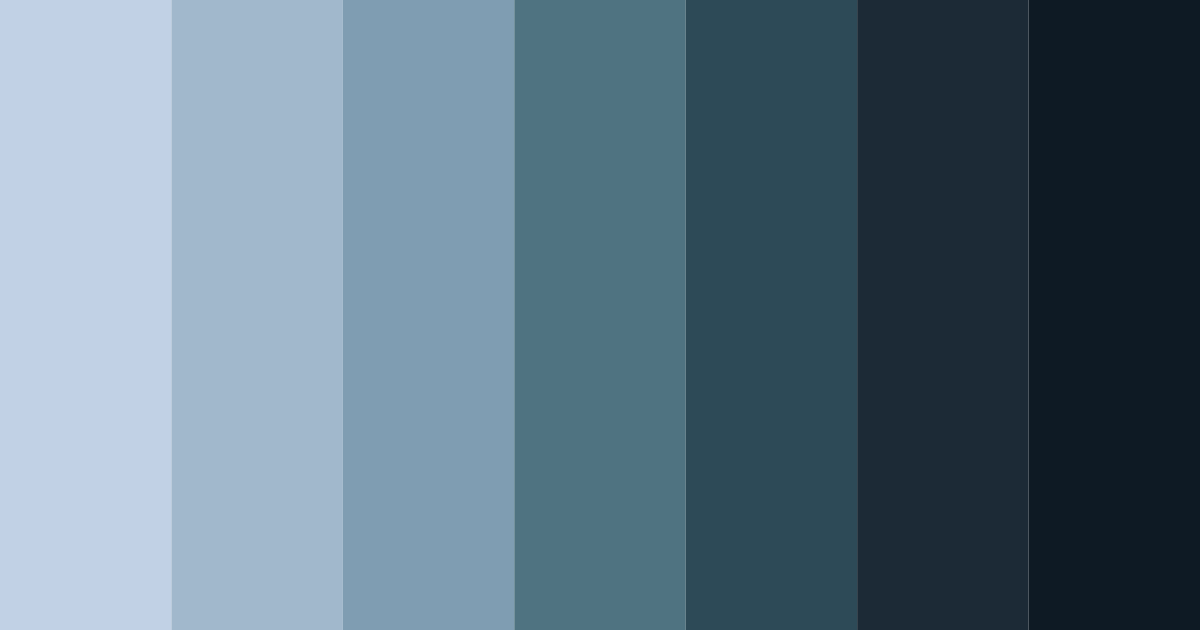 Download misty depths color palette PNG image (landscape)