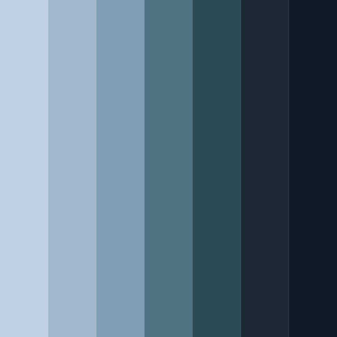 Download misty depths color palette PNG image (square)