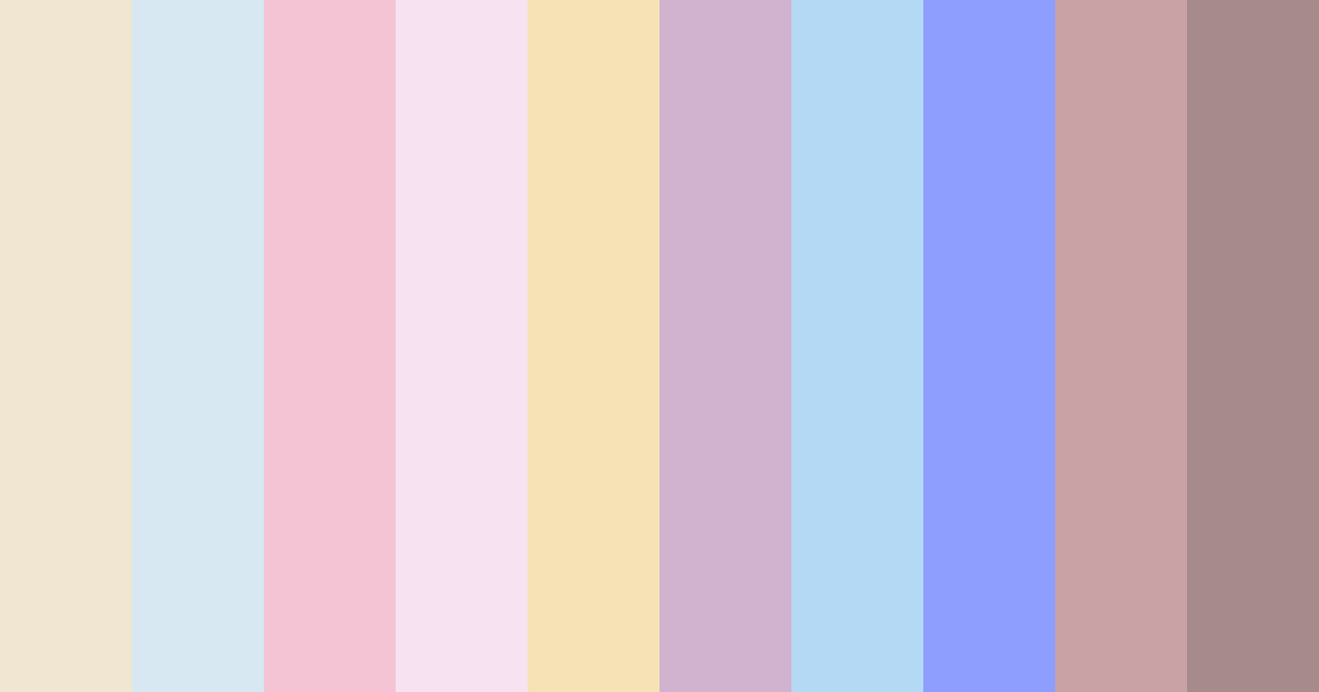 Download whimsical whispers color palette PNG image (landscape)