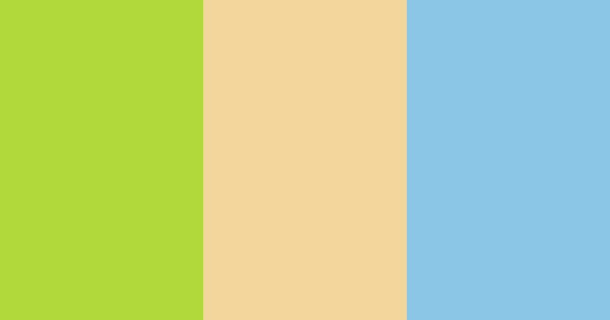 Download fresh green color palette PNG image (landscape)
