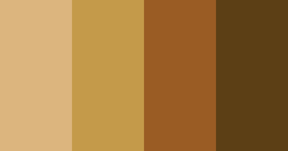 Download brown earth color palette PNG image (landscape)