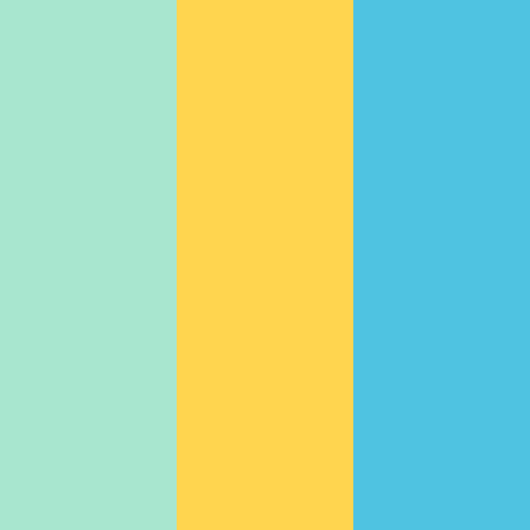 Download sunny meadow breeze color palette PNG image (square)