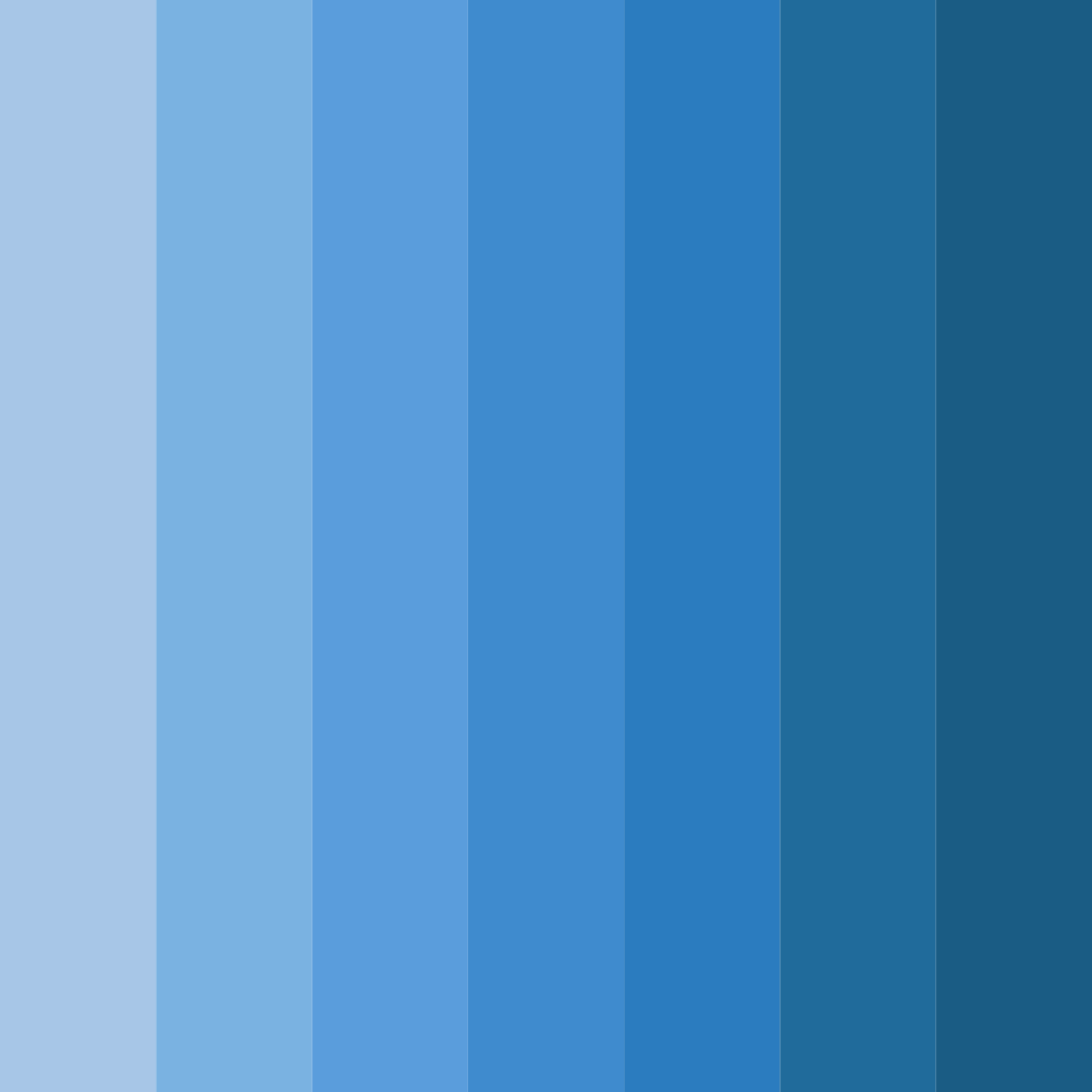 Download dusty blue color palette PNG image (square)