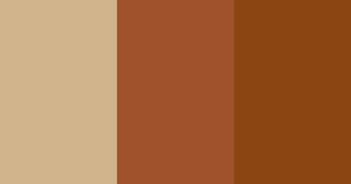 Download warm brown color palette PNG image (landscape)