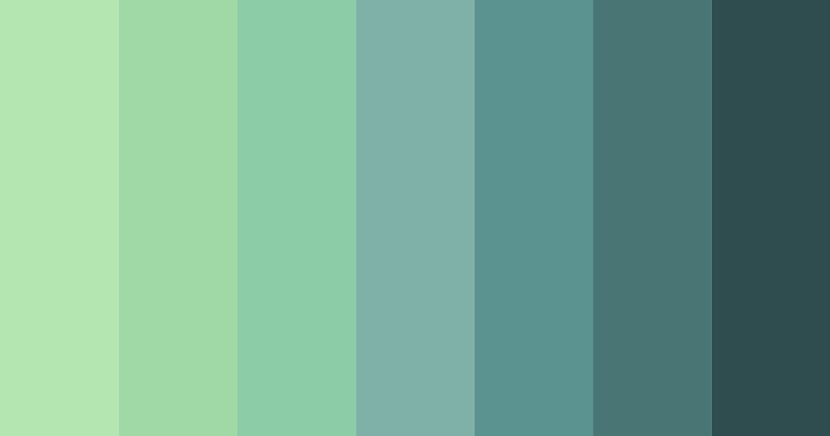 Download green meadow color palette PNG image (landscape)