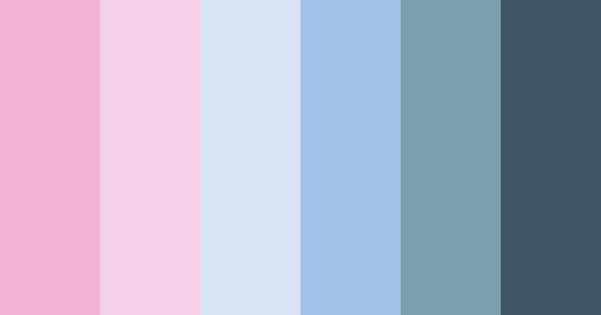 Download cotton candy skies color palette PNG image (landscape)