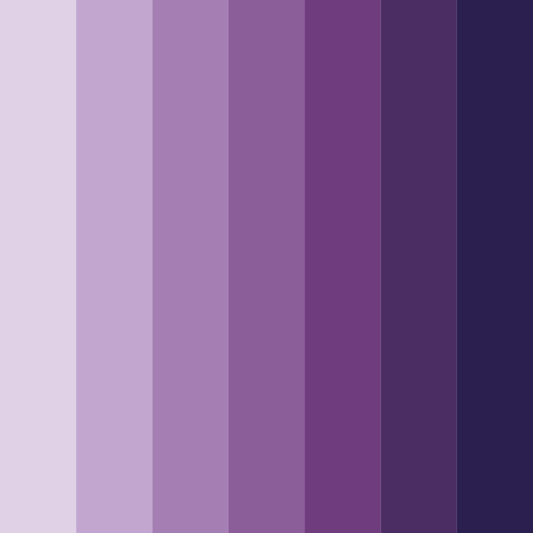 Download muted violet elegance color palette PNG image (square)