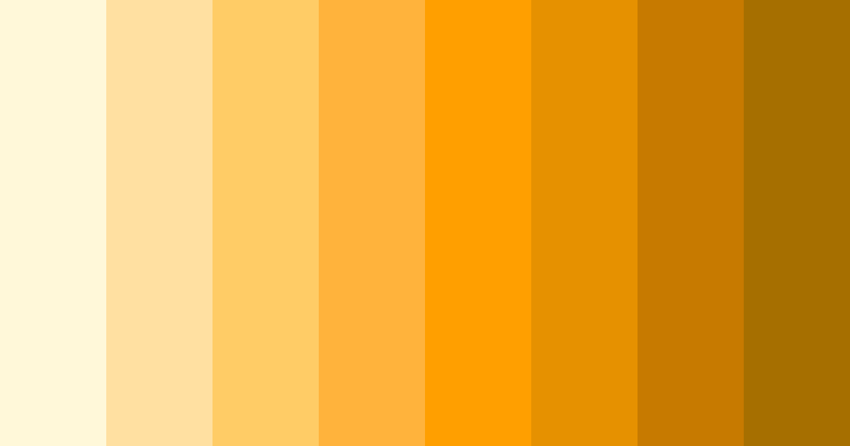 Download golden sunrise symphony color palette PNG image (landscape)