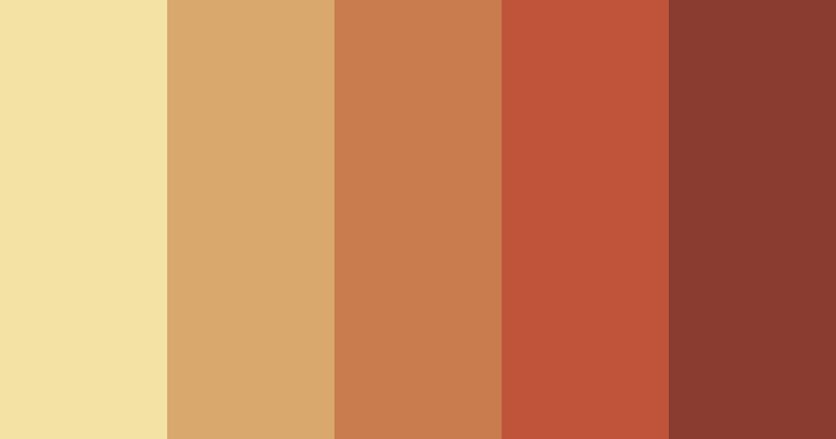 Download desert sunrise color palette PNG image (landscape)