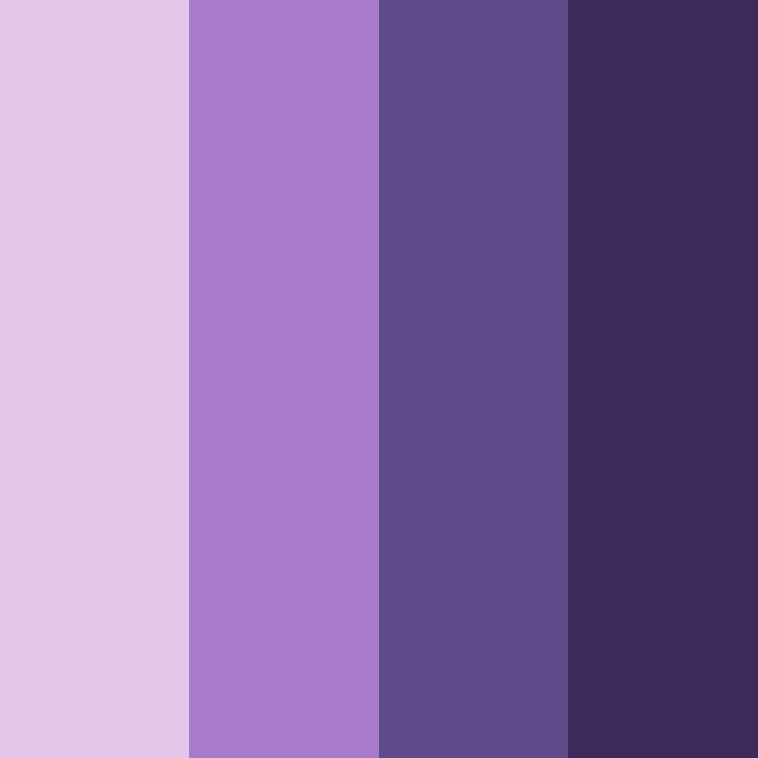 Download purple dream color palette PNG image (square)