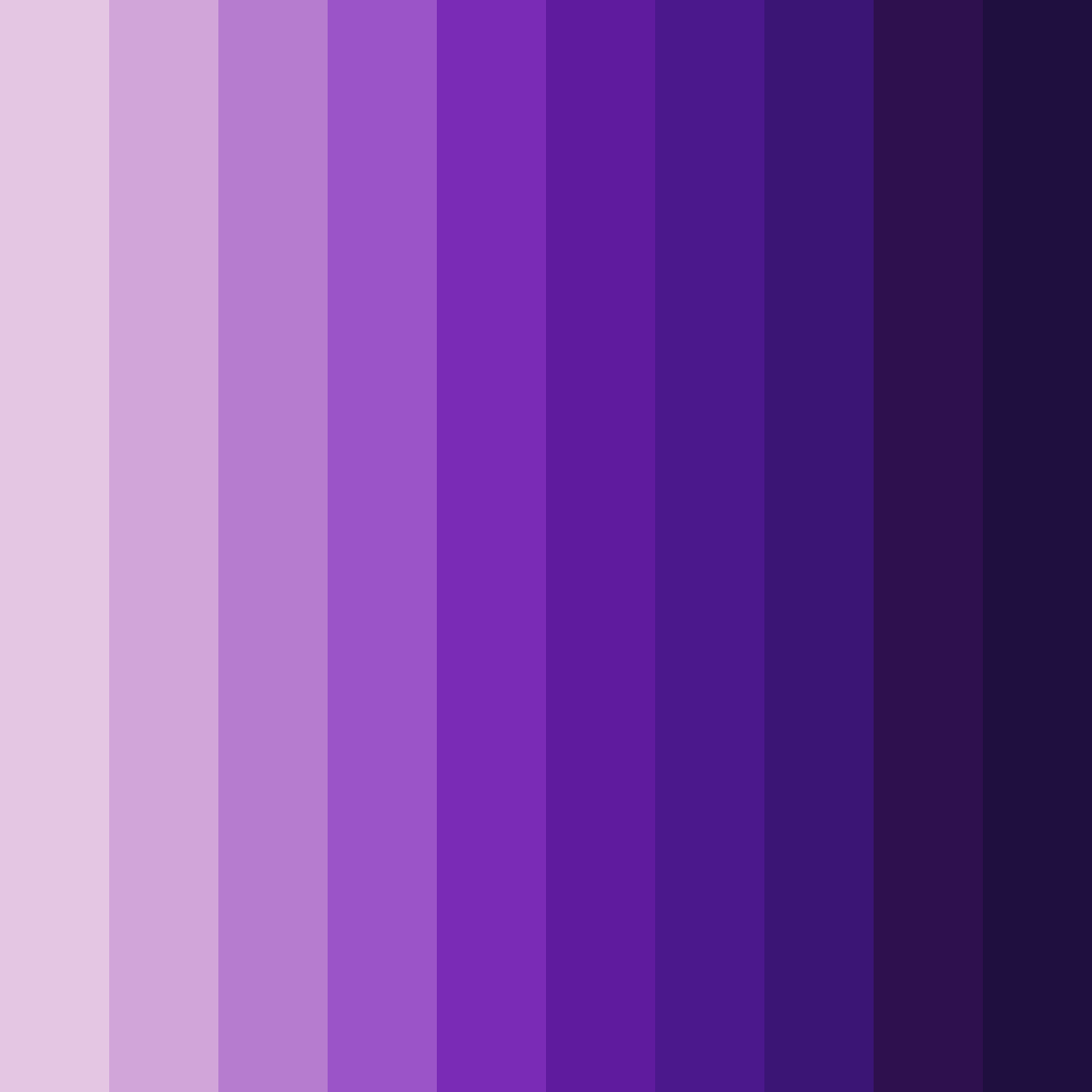 Download purple reverie color palette PNG image (square)