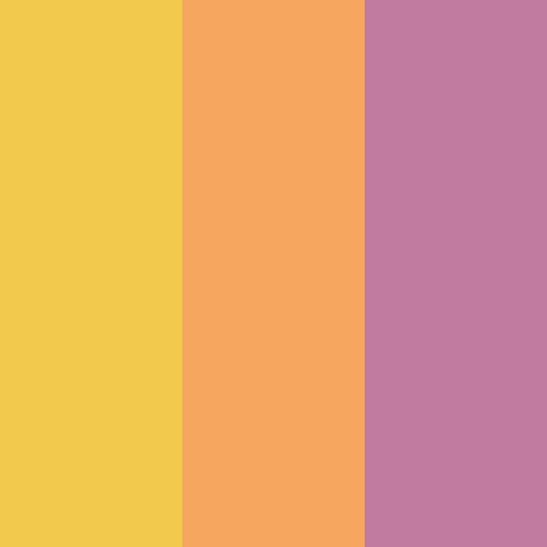 Download golden rose sunrise color palette PNG image (square)