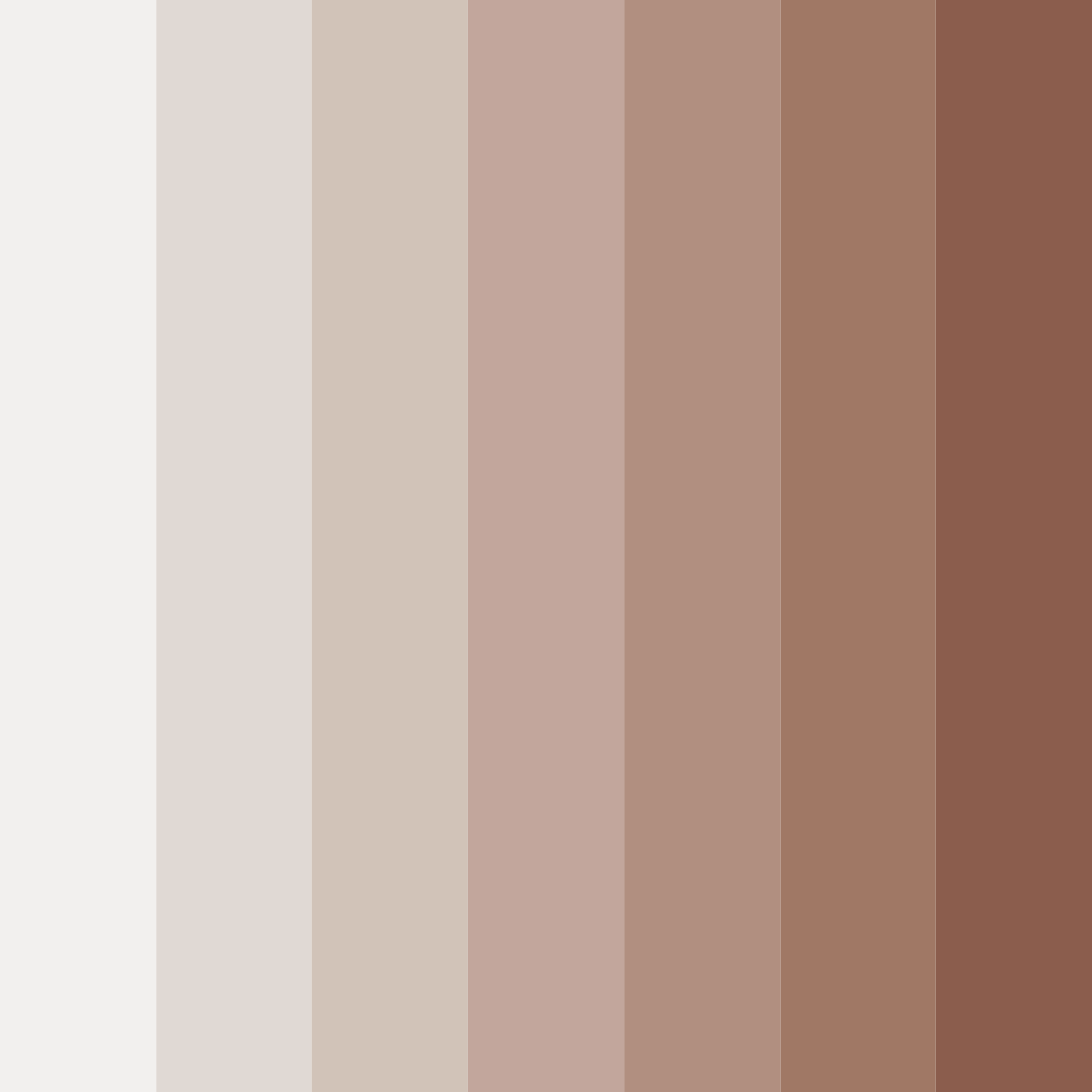 Download whispers of earth color palette PNG image (square)