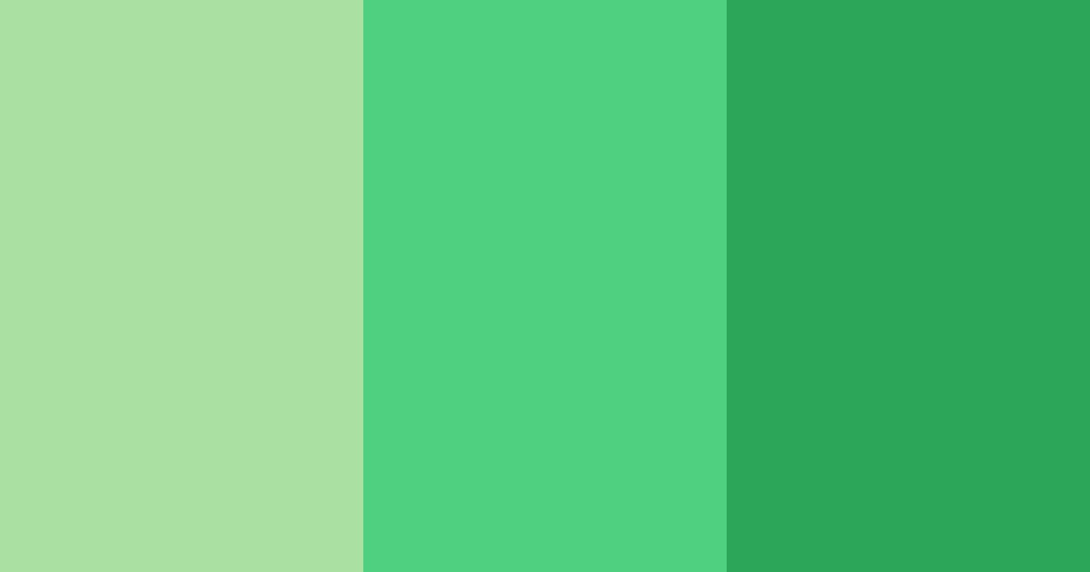 Download green apple delight color palette PNG image (landscape)