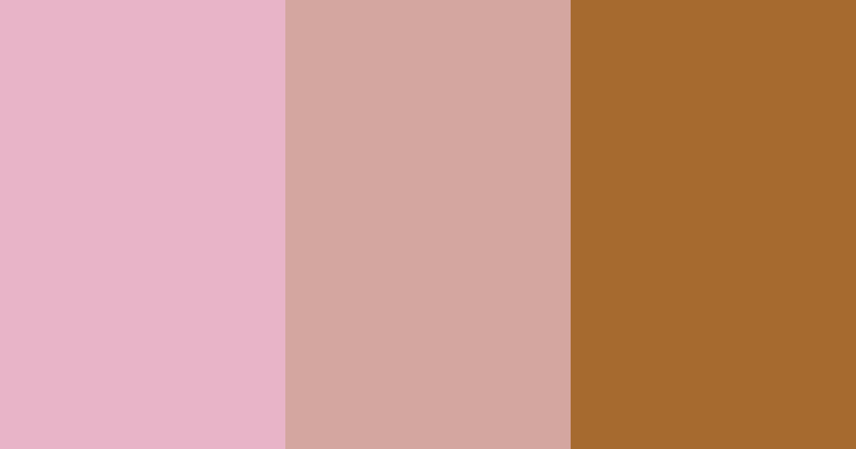 Download pink sunset color palette PNG image (landscape)