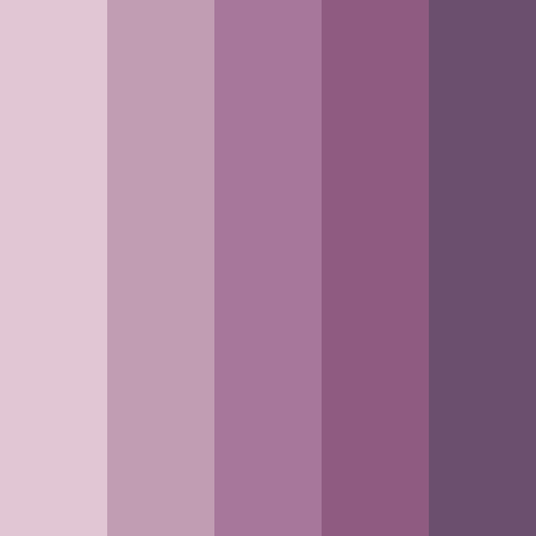 Download whispers of lavender color palette PNG image (square)