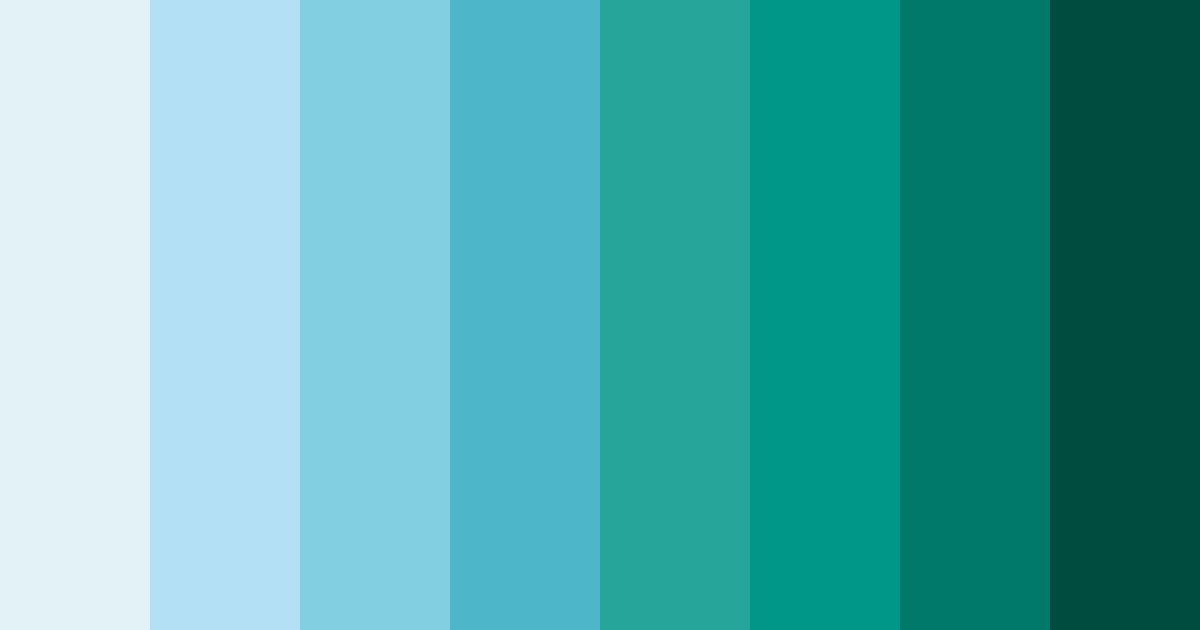 Download tranquil tides color palette PNG image (landscape)