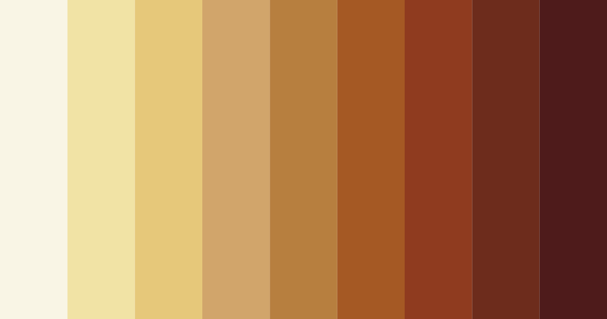 Download brown sunset color palette PNG image (landscape)