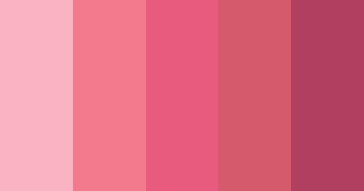 Download blush blossom dream color palette PNG image (landscape)