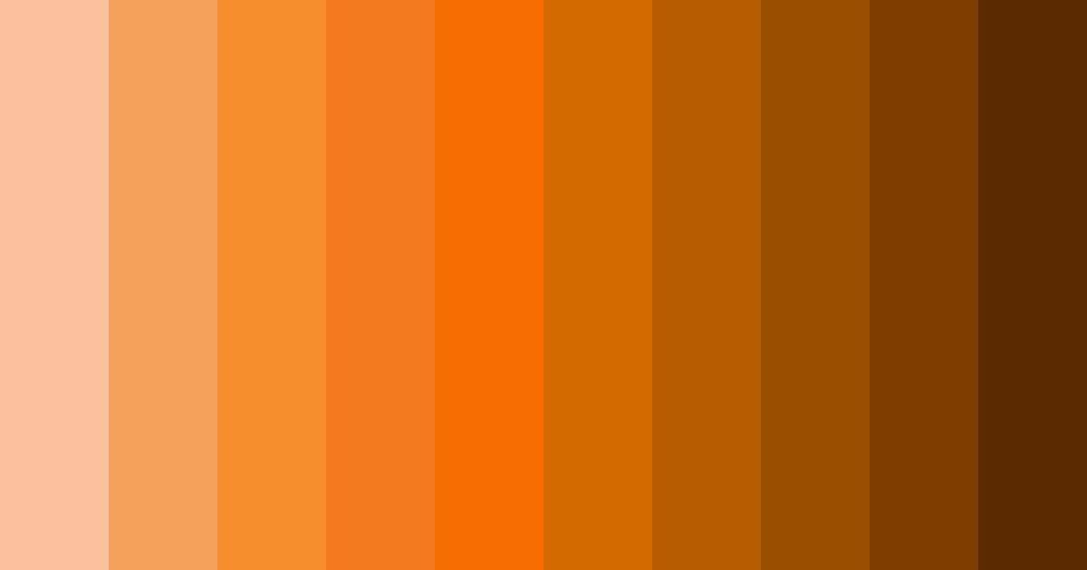 Download ginger whiskers color palette PNG image (landscape)