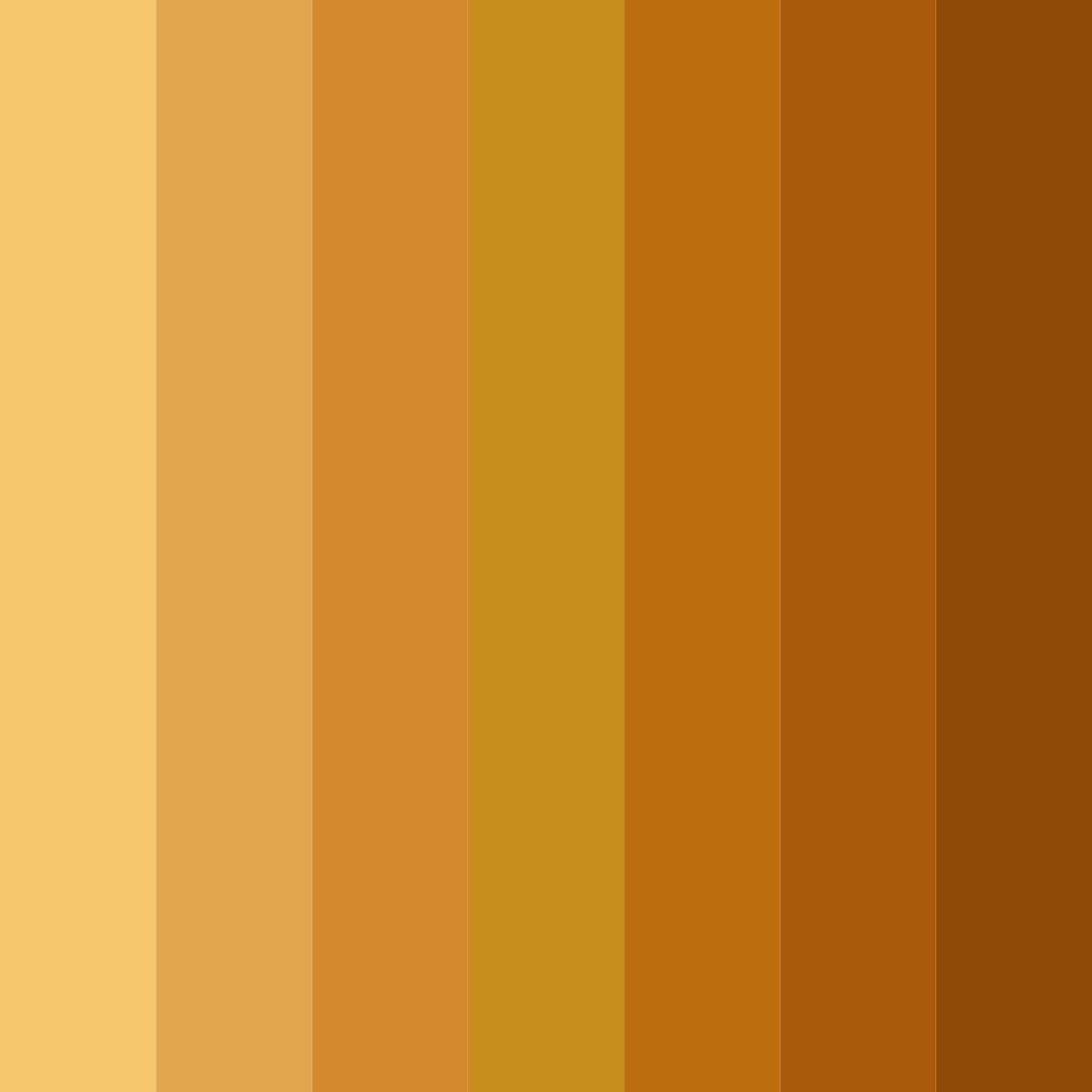 Download autumnal ember color palette PNG image (square)
