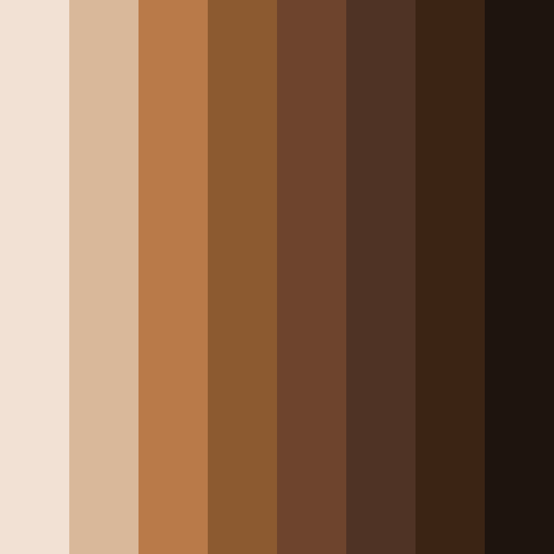 Download whispers of the canopy color palette PNG image (square)