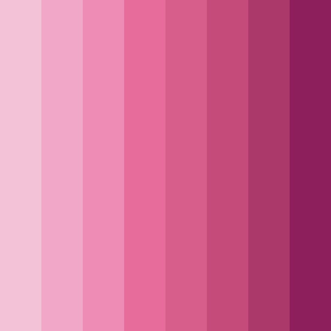 Download blossom whispers color palette PNG image (square)