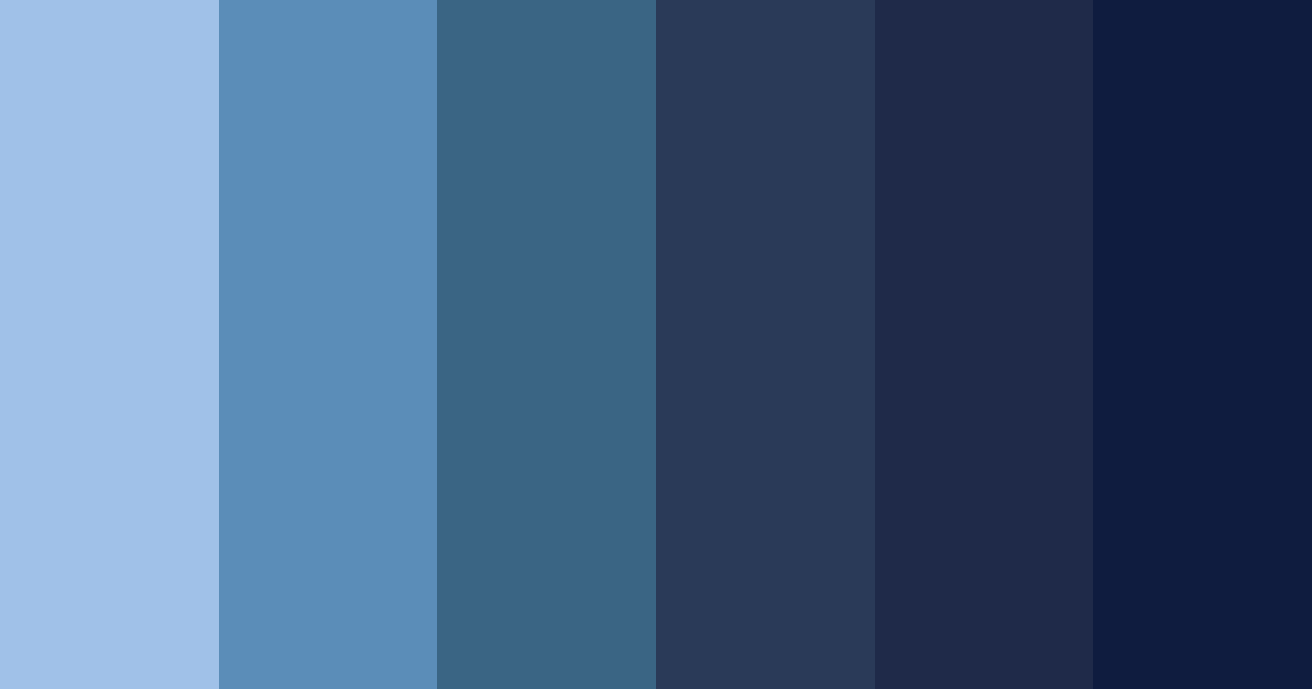 Download midnight waves color palette PNG image (landscape)