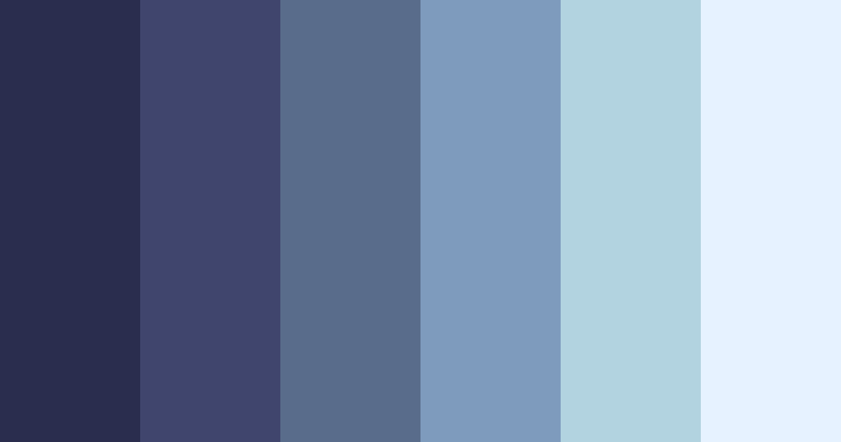 Download midnight serenity color palette PNG image (landscape)