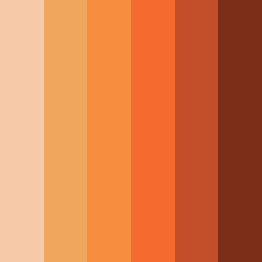 Download dawn's embrace color palette PNG image (square)