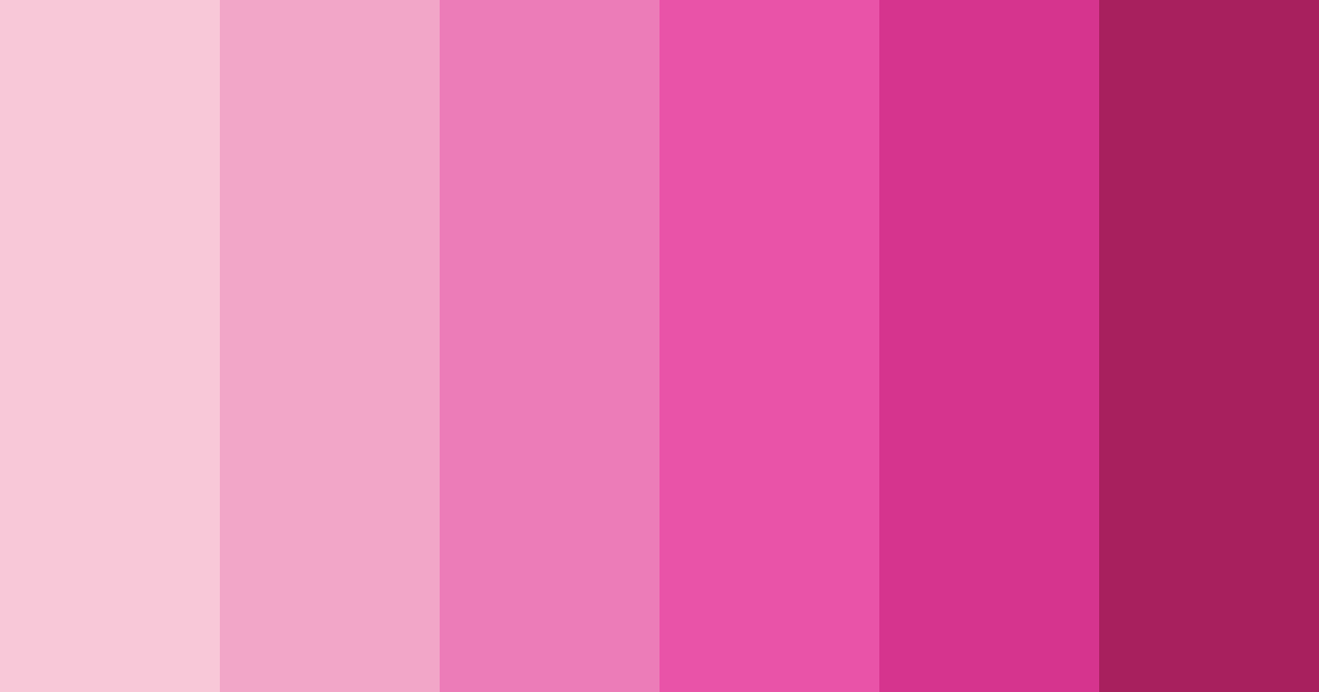 Download pink sunrise color palette PNG image (landscape)