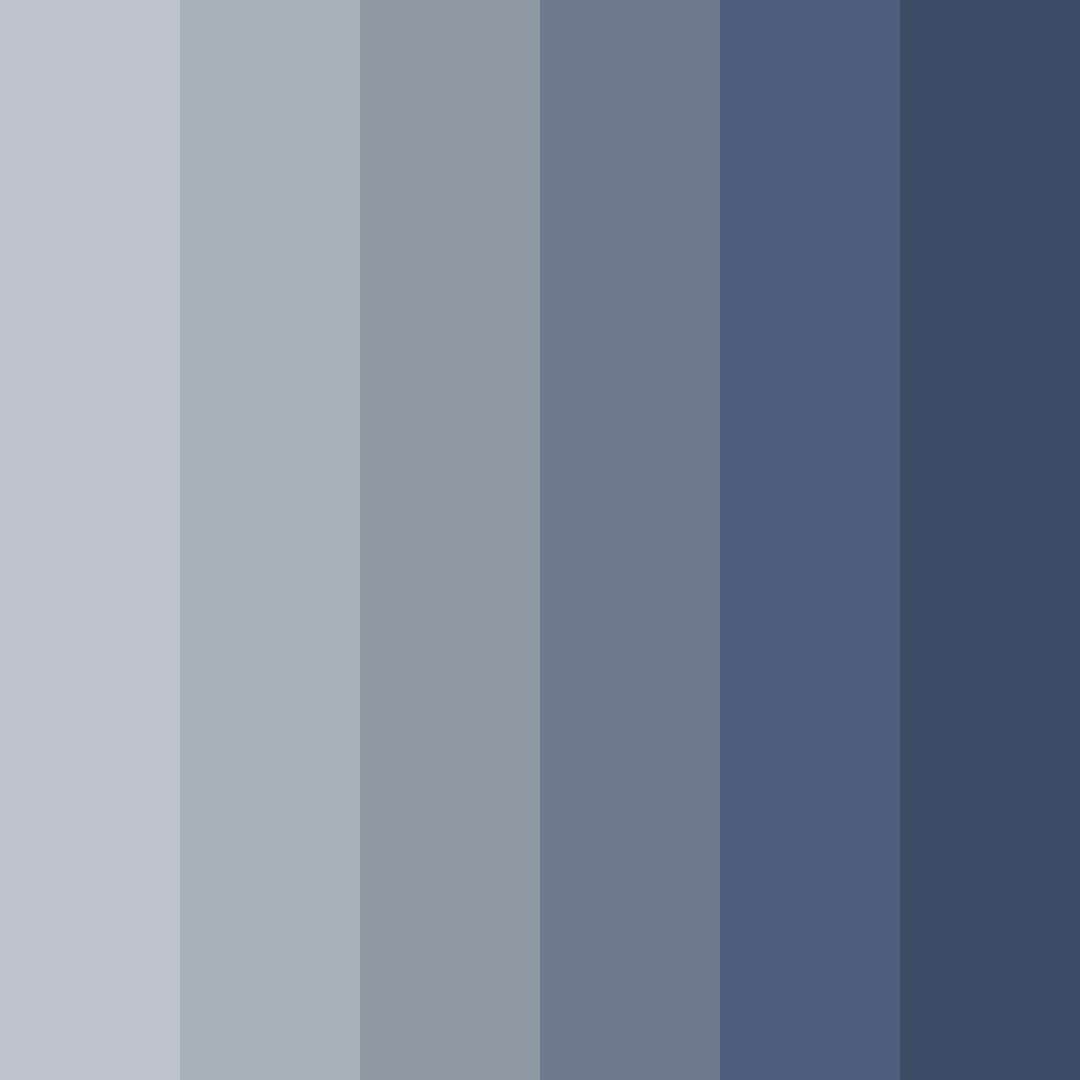 Download blue stormy day color palette PNG image (square)