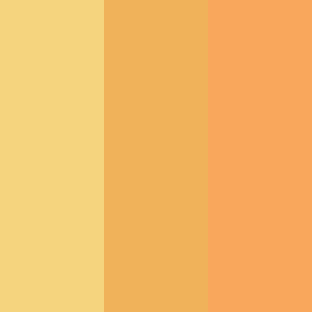 Download yellow fluttershy color palette PNG image (square)