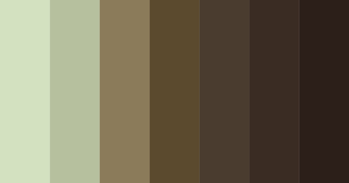 Download forest embrace color palette PNG image (landscape)