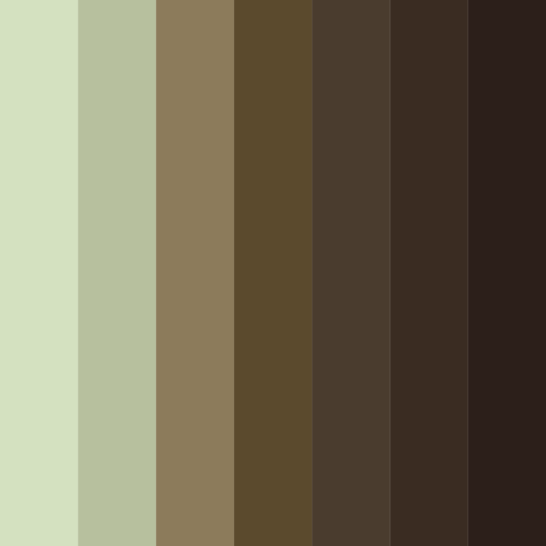 Download forest embrace color palette PNG image (square)