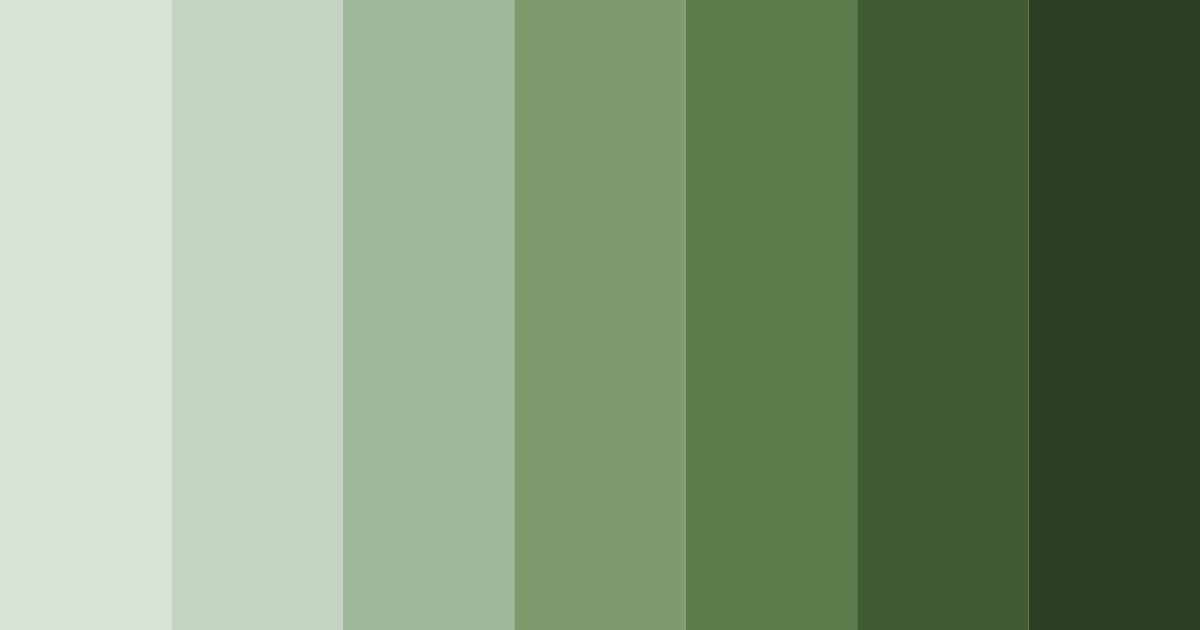 Download dark green earth color palette PNG image (landscape)