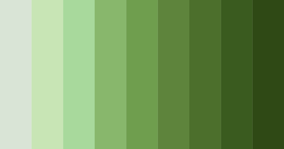 Download verdant serenity color palette PNG image (landscape)