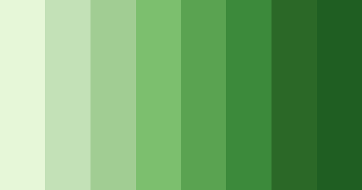 Download emerald awakening color palette PNG image (landscape)