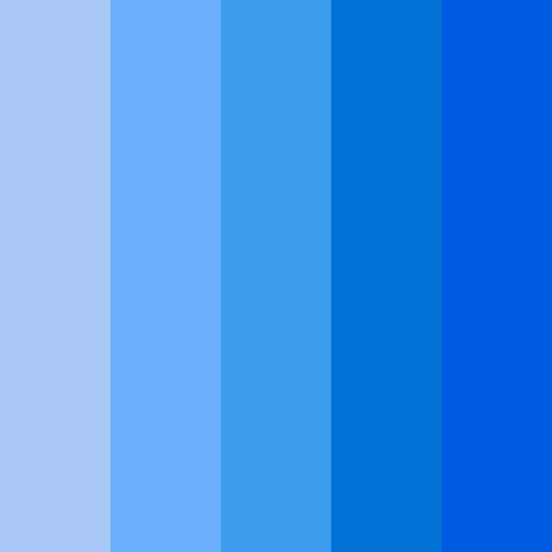 Download blue sky color palette PNG image (square)
