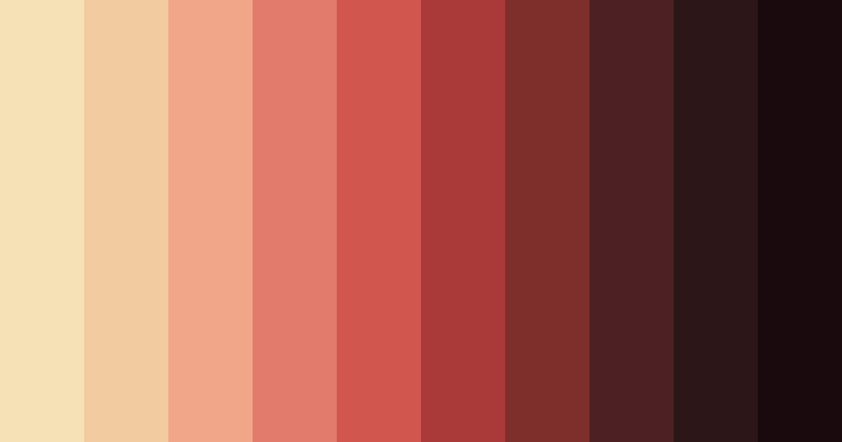 Download empowered blossoms color palette PNG image (landscape)
